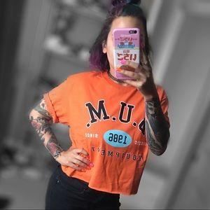 *BEST OFFER TAKES IT*BUM vintage cropped top